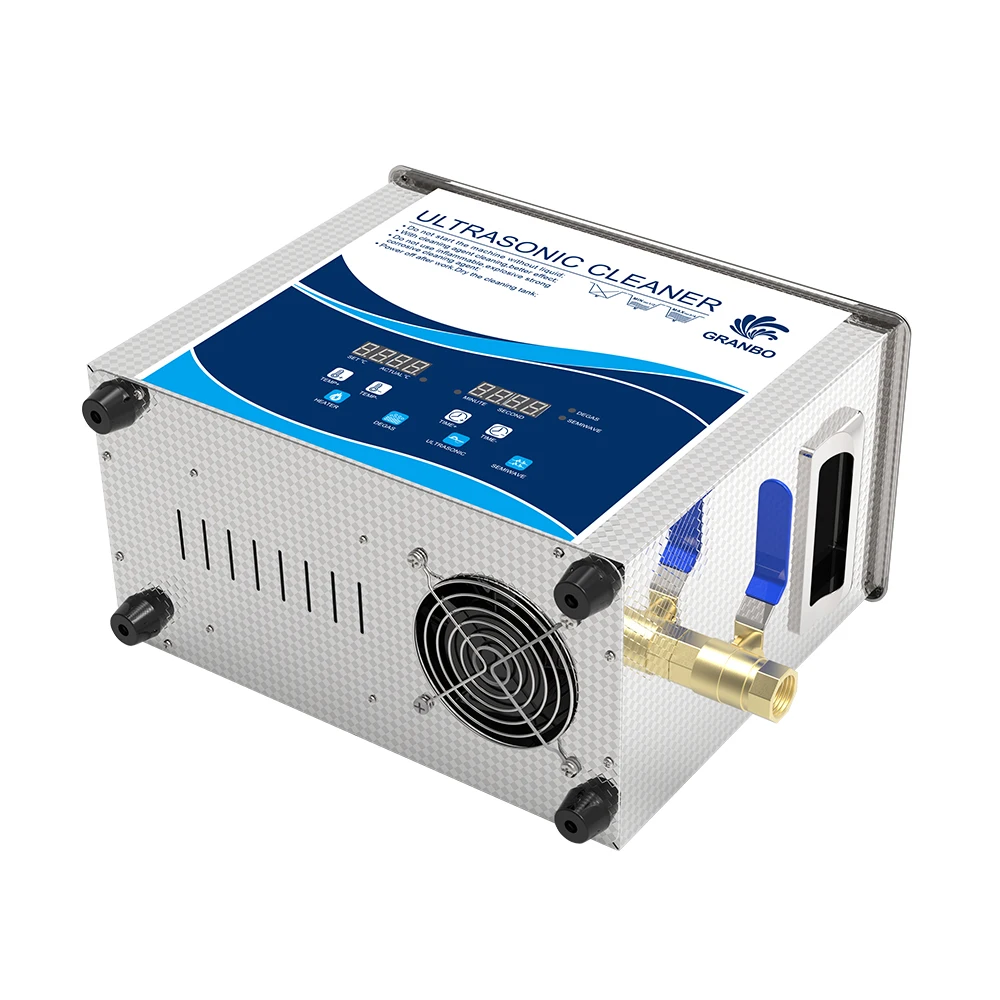 6.5L Intelligent Time Heater Control Professional with Basket Jewelry Ultrasonic Cleaner PCB Circuit Board with Degas Semiwave