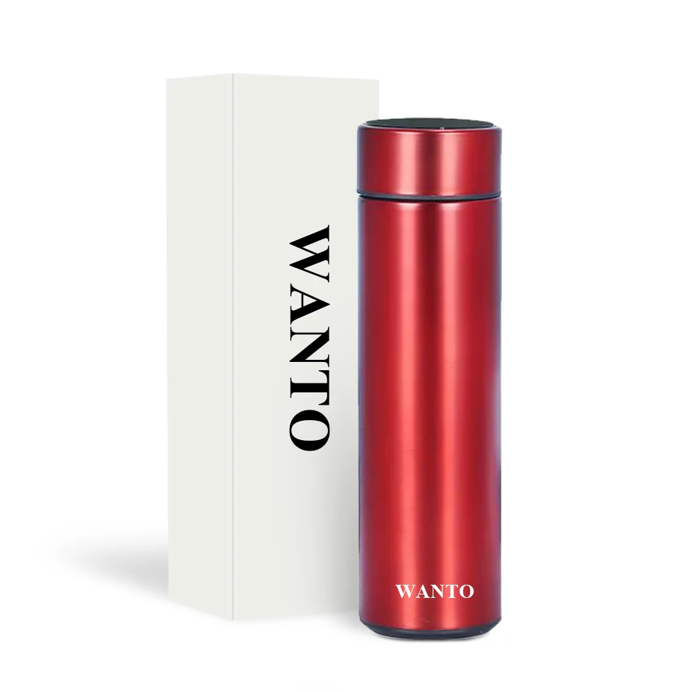Wanto fashion 500 мл бутылка для воды с двойными стенками изолированная нержавеющая сталь оборудование розлива питьевой