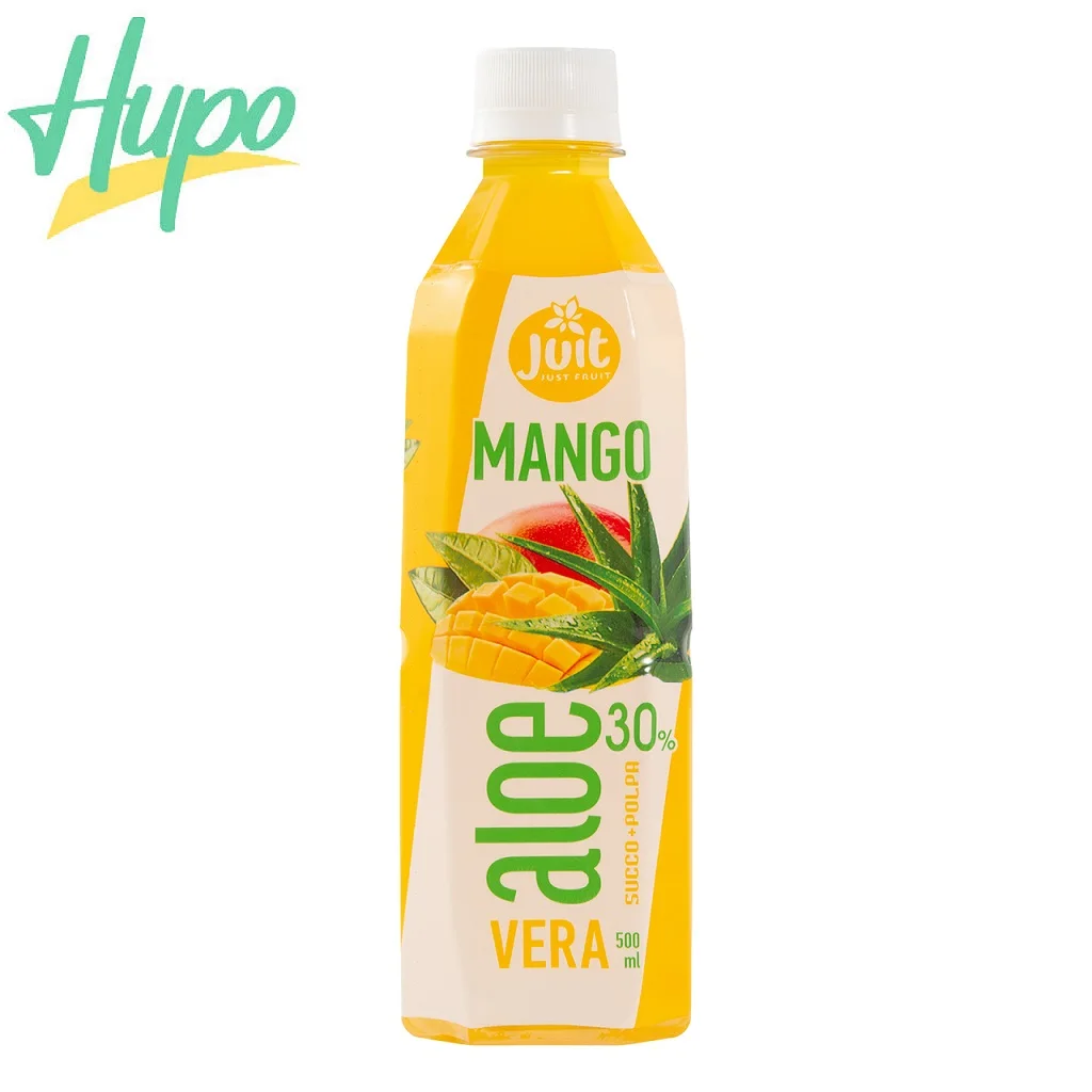 500ml Aloe Vera Juice Drink OEM Alo Juice Aloe Vera Drink With Pulp China Soft Drink,pack of 24