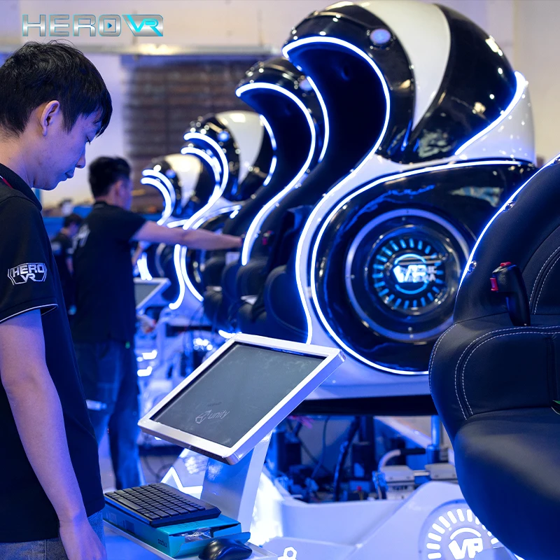 HEROVR Shopping Malls Fast Return Investment Fun Futuristic Experience Customized 9d VR Cinemas for Kids