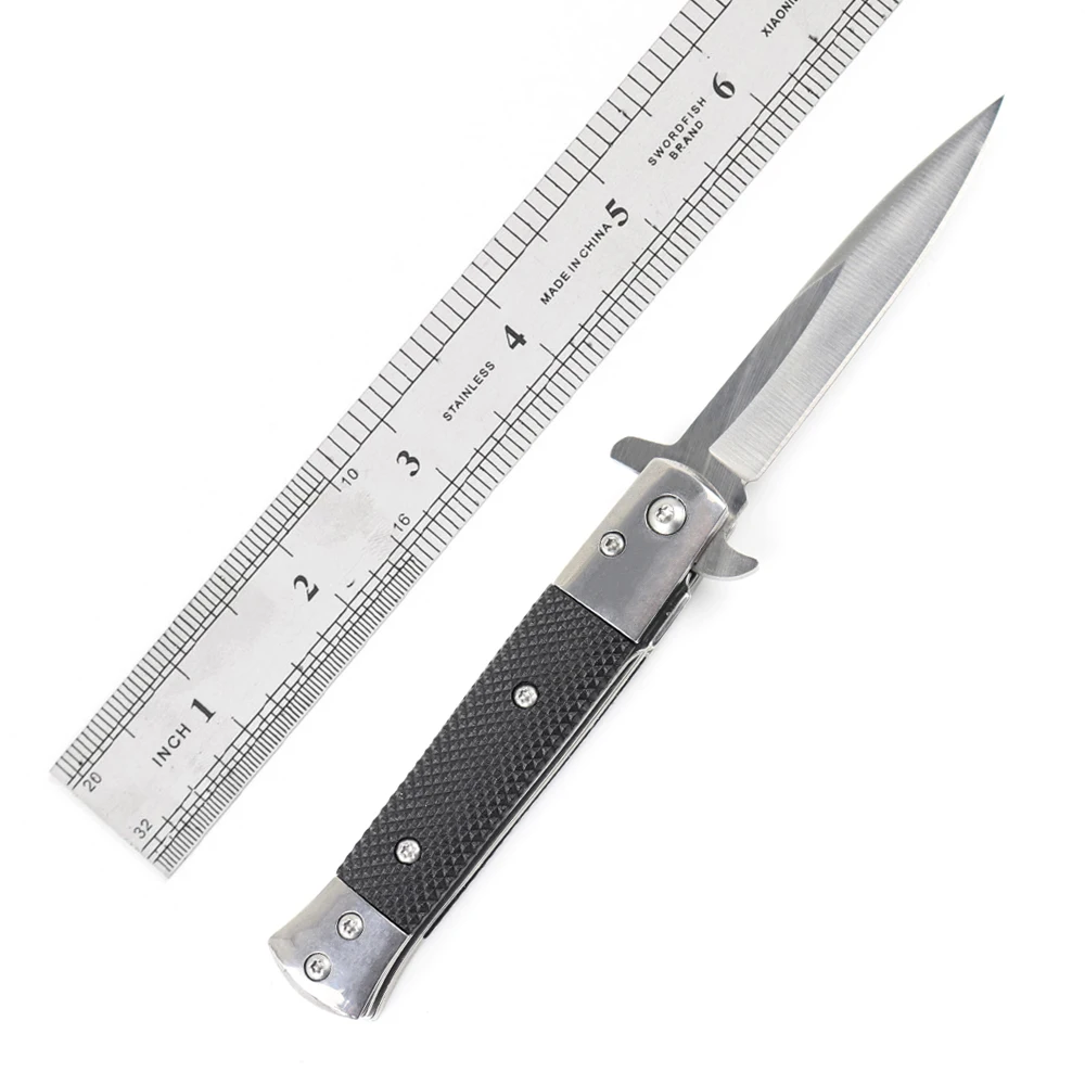 High quality Private custom 420ss Blade & Plastic Handle Cheap Pocket Knife Hunting knife edc Outdoor Folding Pocket Knife