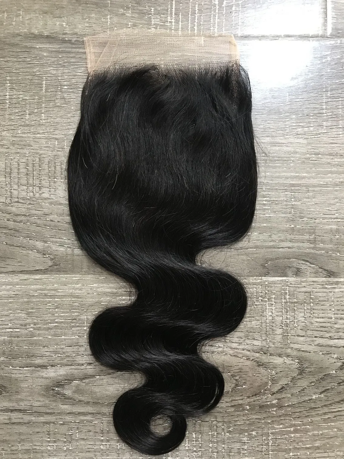 EB Virgin Brazilian Remy Human Hair 4x4 Thin Skin Invisible Lace Frontal Closure Swiss Lace Frontal Transparent HD Product