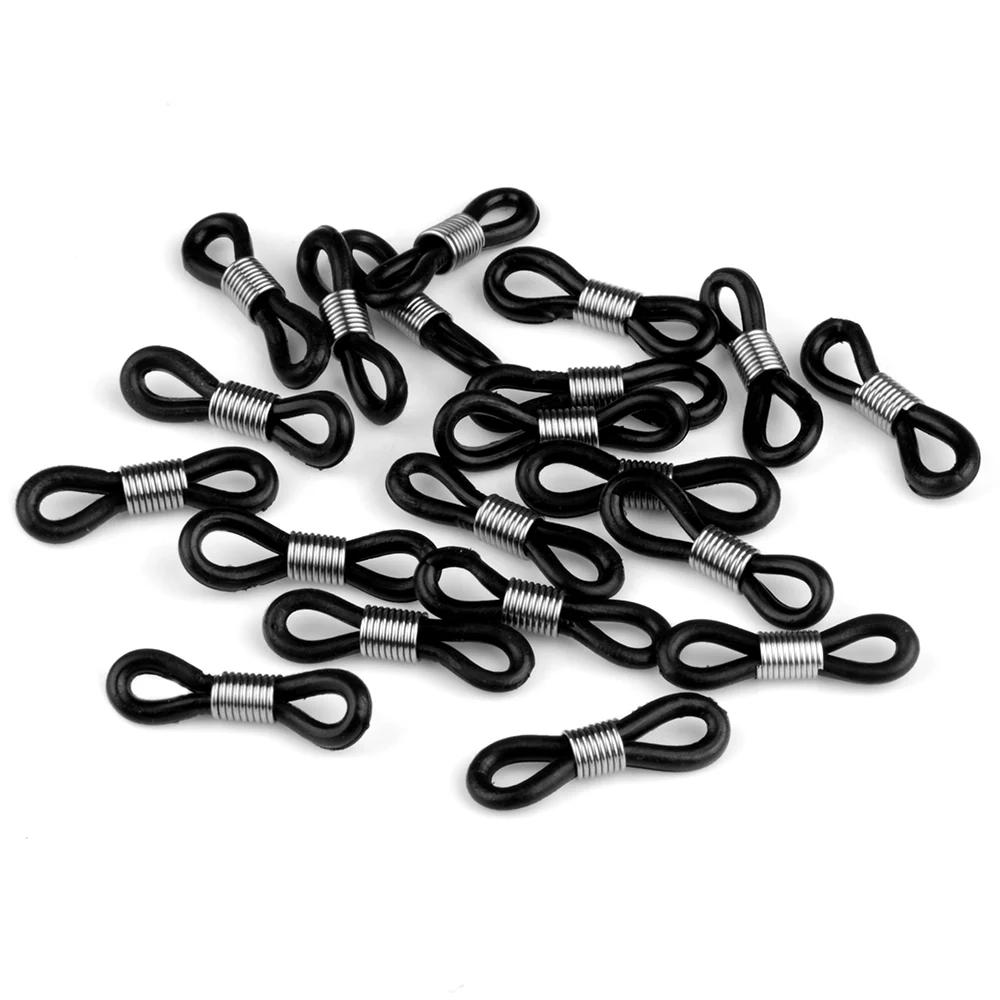 Spring Silicone Anti slip and Anti loss Hanging Ring DIY Accessories Glasses Hanging Rope Connection Buckle