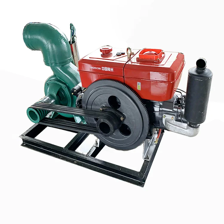 Diesel high flow agricultural irrigation pump