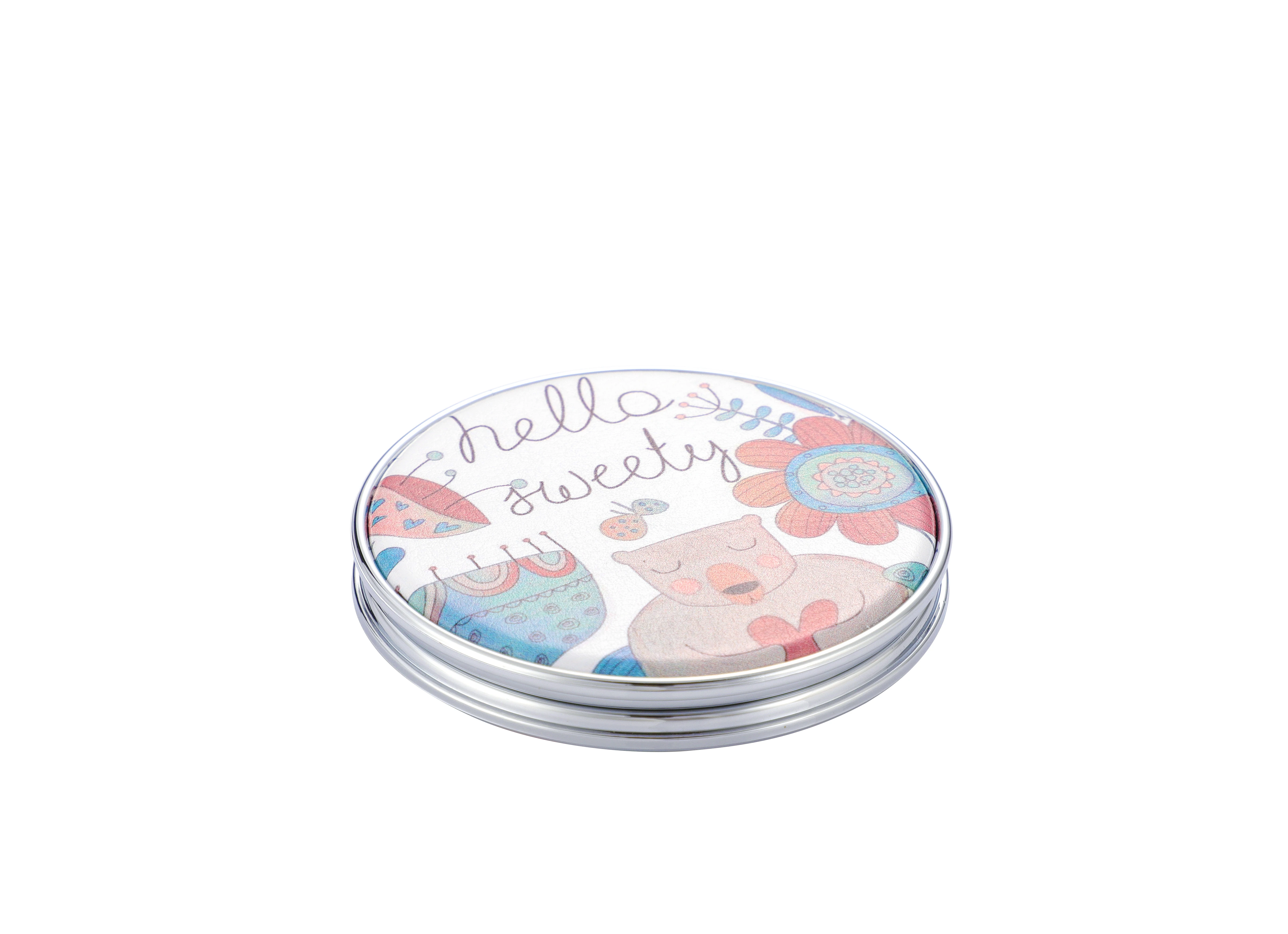 make-up mirror wholesale personalized handheld mirror/Customized  circular pocket mirror
