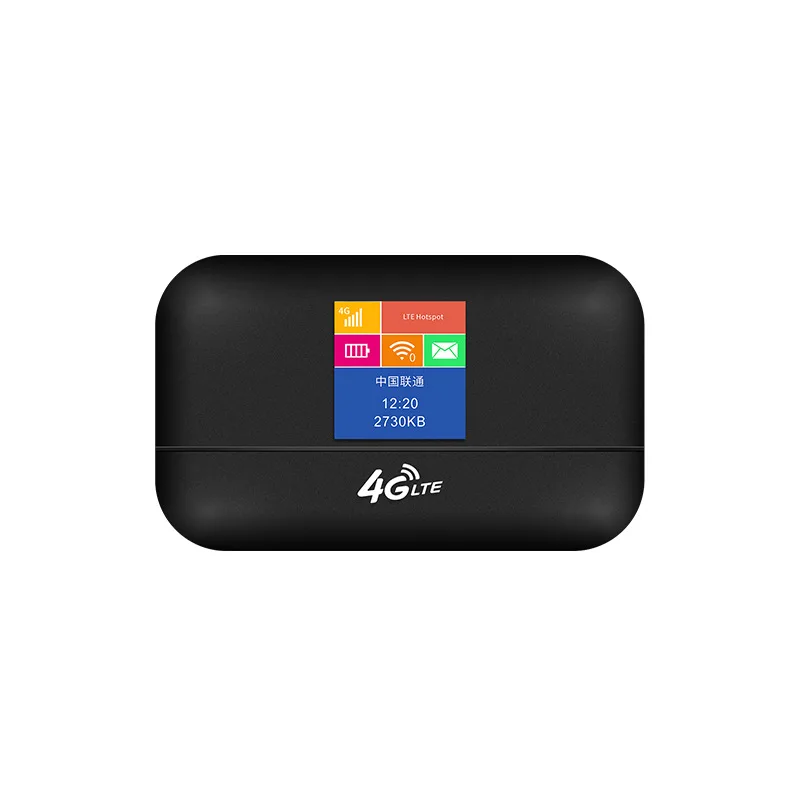 Портативный Wi-Fi-роутер с цветным экраном 4g lte