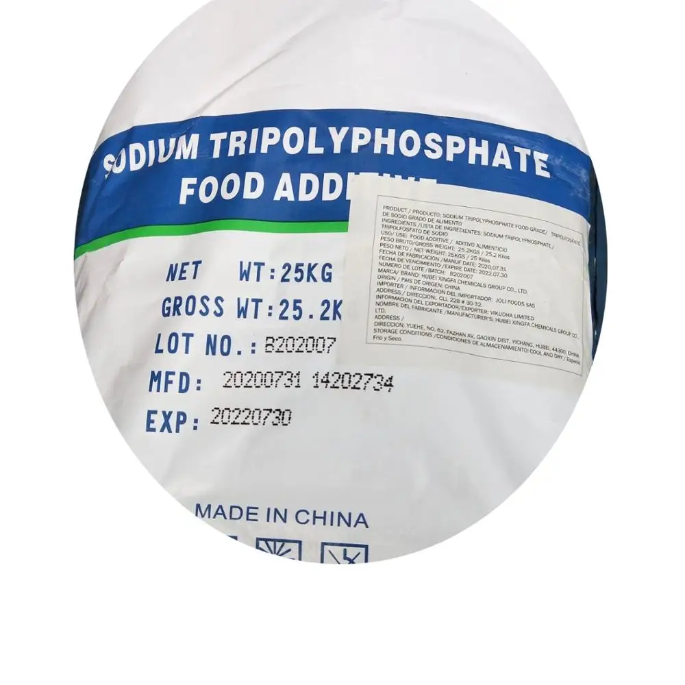 
STPP pentasodium tri phosphate food grade E451(i) Pentasodium Triphosphate 