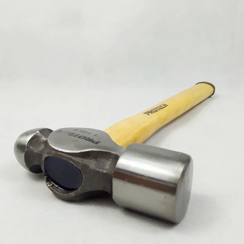 China manufacturer safety fine polished ball pein hammer