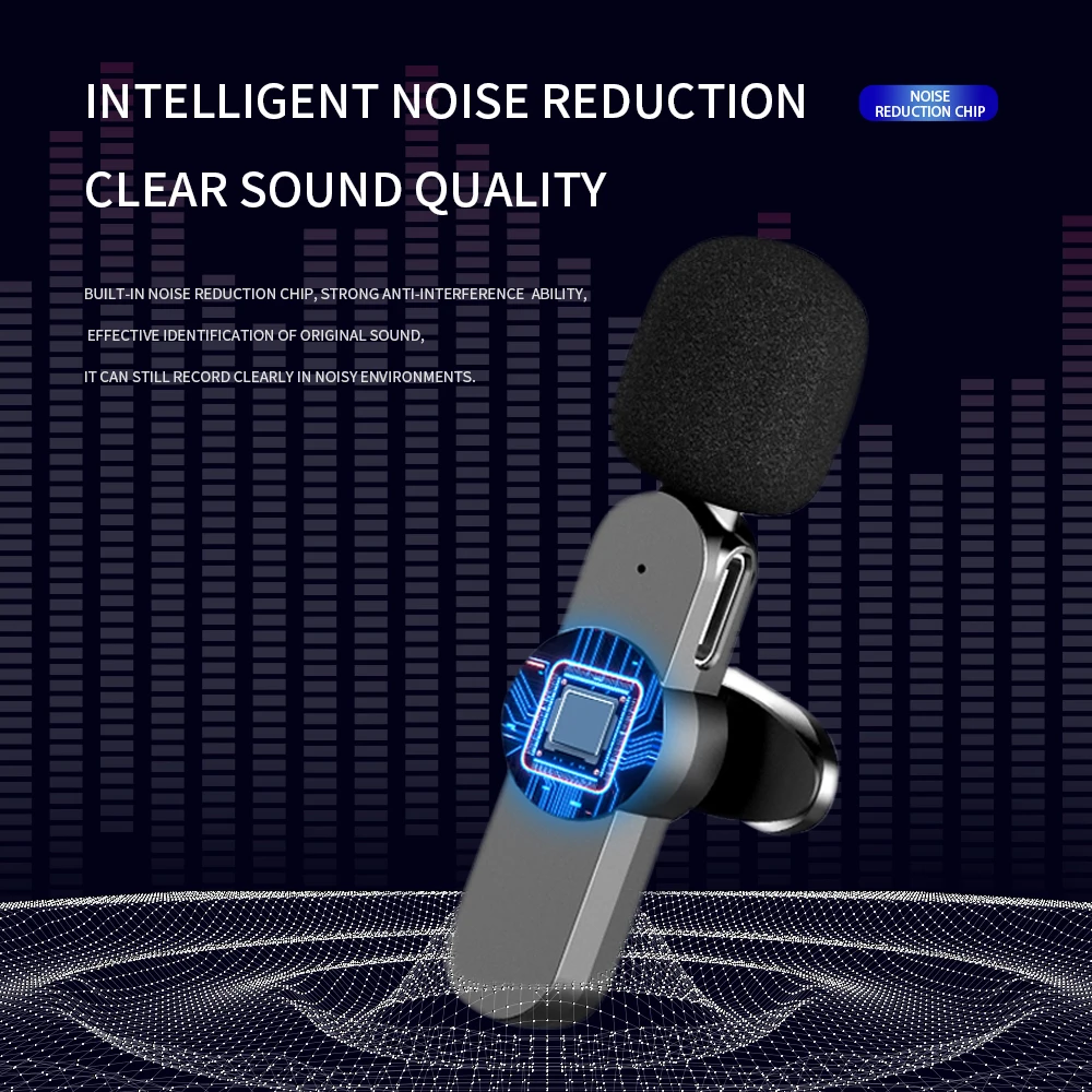 Hot Sale Factory Direct Vlog Professional Wireless For Andriod Microphone