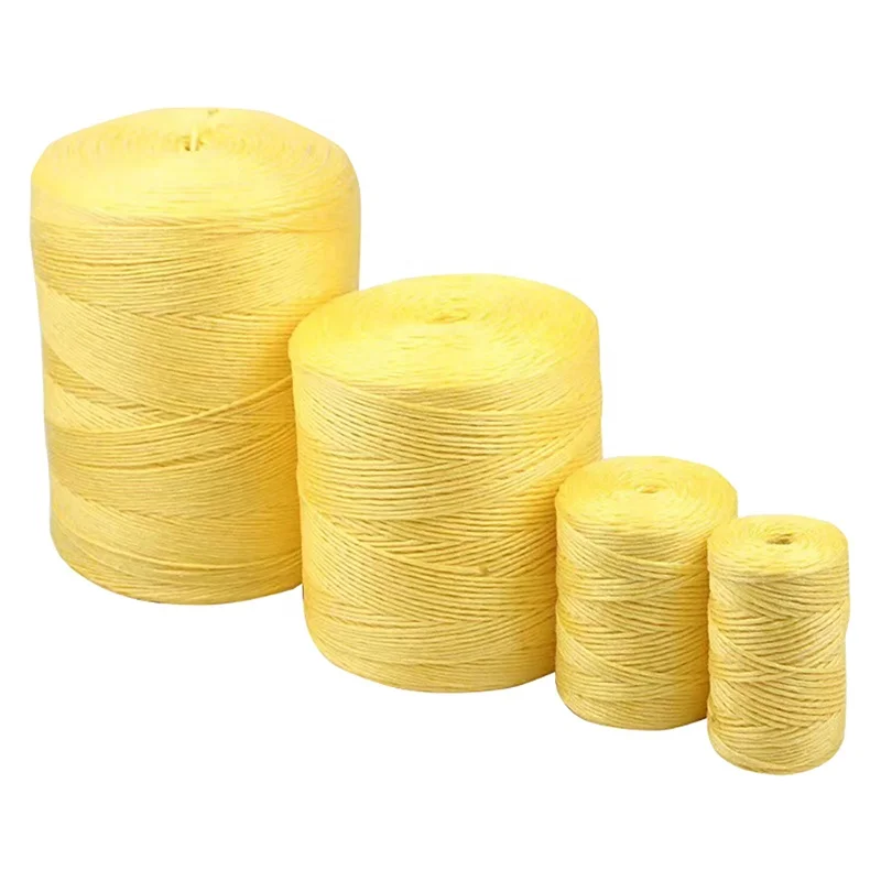 Hot Sales 3mm Polypropylene Rope Package Binding PP Baler Twine for Agriculture Wrapping