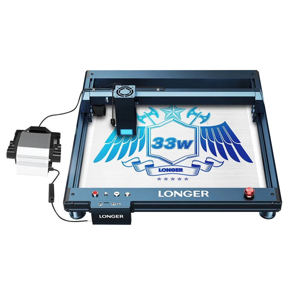 450 x 440mm Engraving Area Longer Laser B1 30W Laser Engraver Cutter With 6-core Laser Head