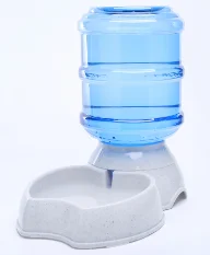 Personalized 3.8L Automatic Dog Water Bowl Eco-Friendly Plastic PP Rounded Small and XL Sizes for Food and Water Supply