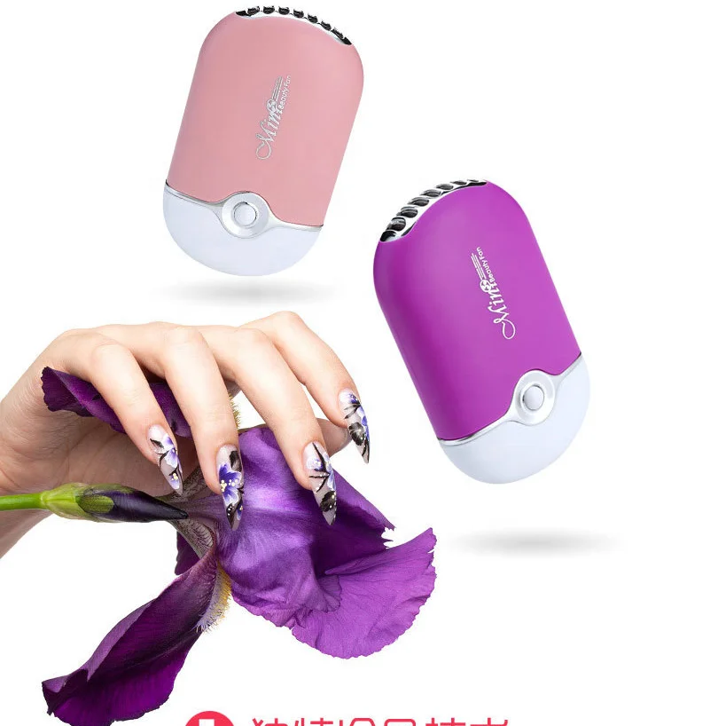 
Lash Charing Tools Personalised Air Conditioning Rechargeable Usb Dry Private Label For Eyelash Extension Mini Fan 