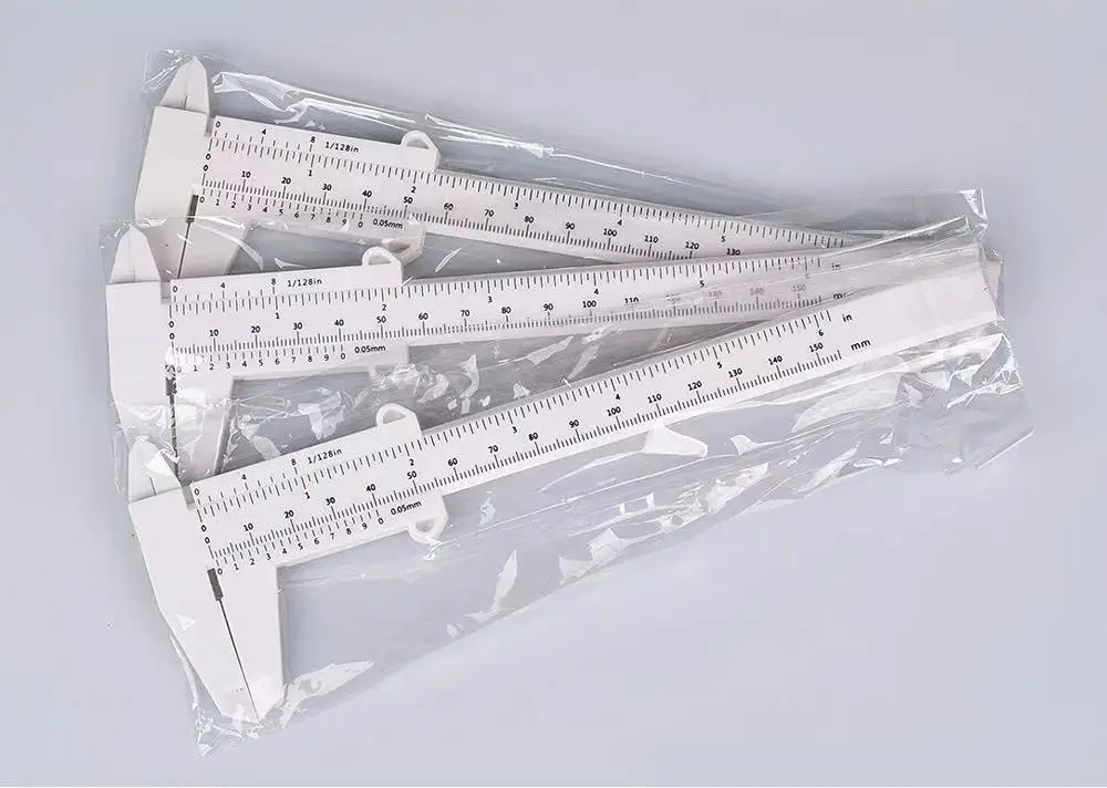 Eyebrow Mapping Ruler Semi Eyebrow Eyeliner Makeup Pen Permanent Microblading Measuring Ruler Tattoo Kit Plastic Calipers