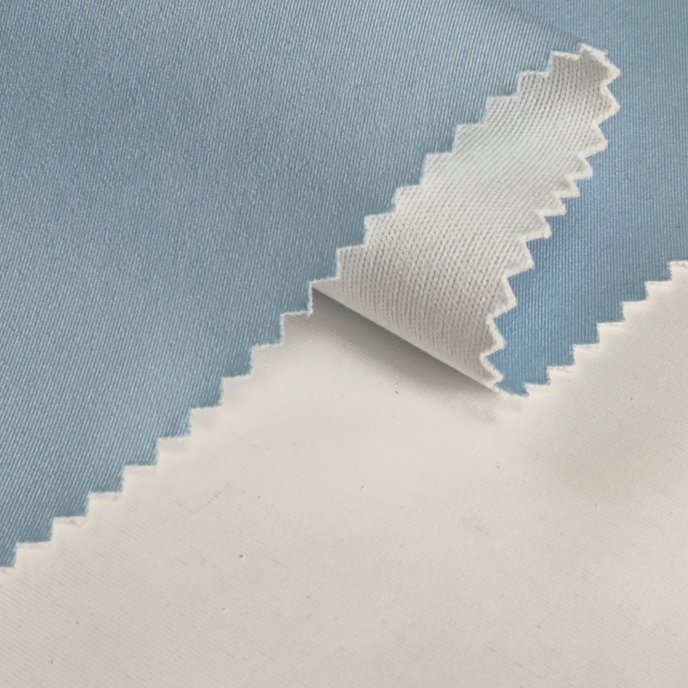 Waterproof and moisture permeable 50D mechanical elastic composite 75D double sided knitted fabric