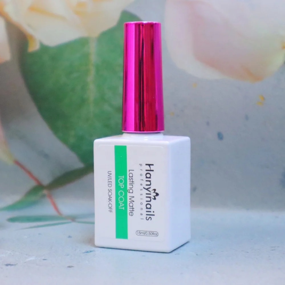 Factory Supplying OEM private label top quality nails gel nail polish super shine no wipe gel tempered top coat