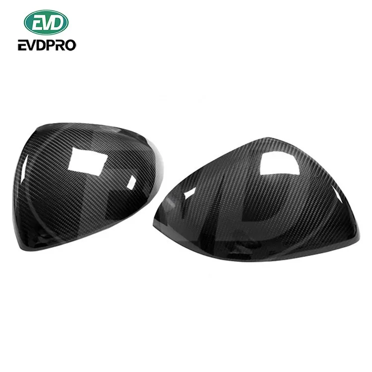 DRY CARBON FIBER SIDE MIRROR COVER FOR 2021-2023 MERCEDES BENZ C-CLASS W206