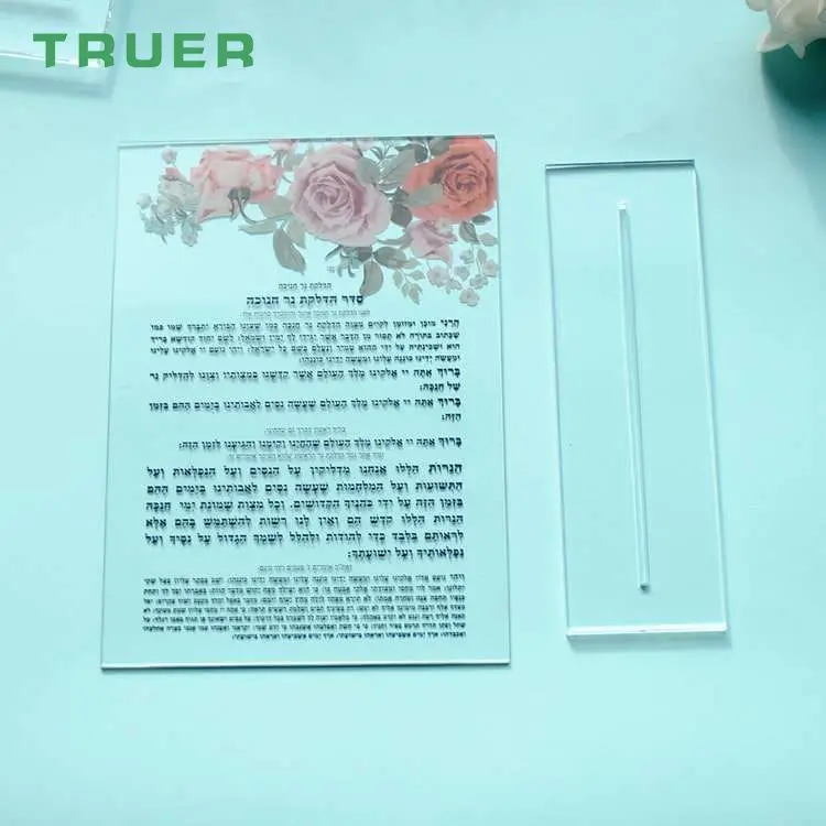 Пользовательские прозрачные акриловые сублимационные фото рамки меню стенд рекламные доски