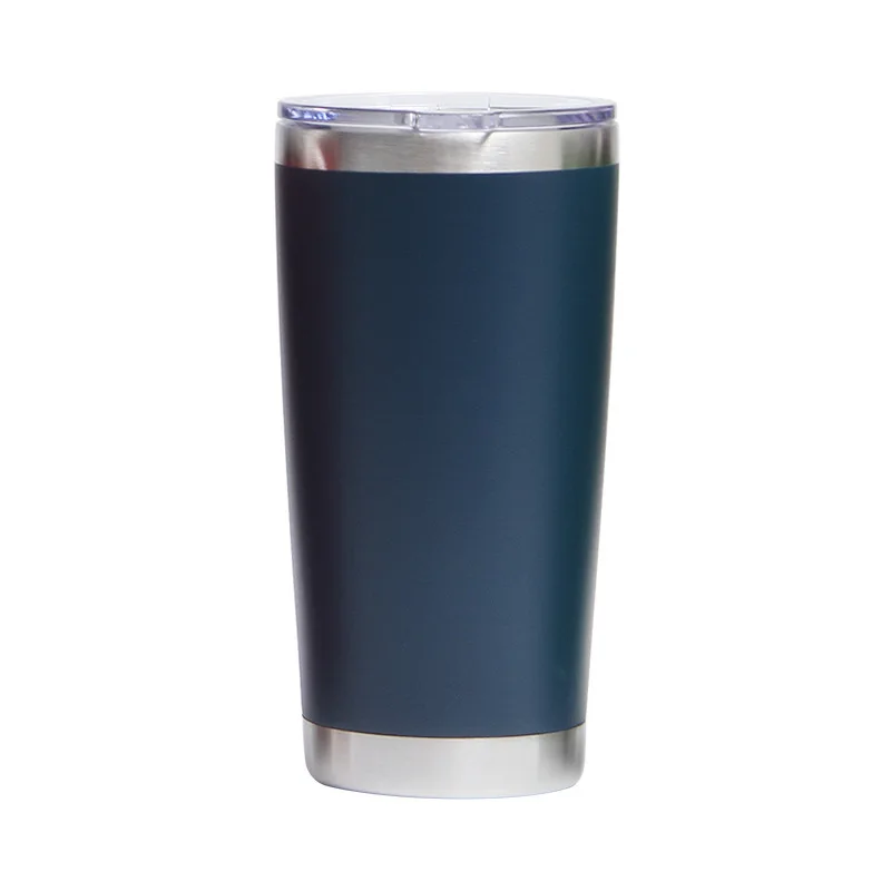 Bistro Coffee Mug 16 Oz Branded Cups And Flasks Vaccum Flask 2 Side Cup Reusable With Straw Emojis Silicone Bands For