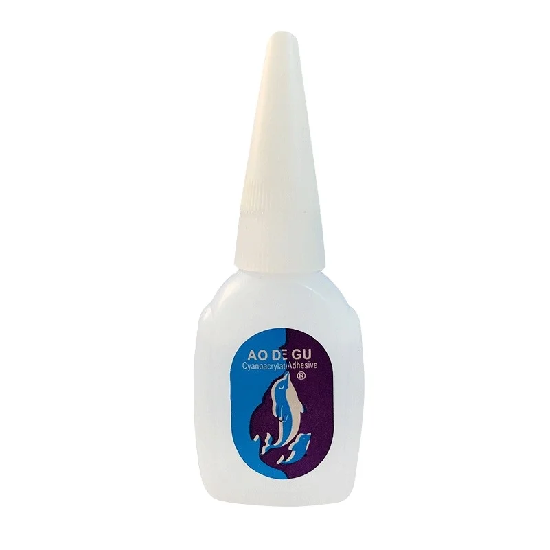 Manufacturers directly supply 3-second quick drying glue furniture wood repair advertising spray printing quick drying glue 502