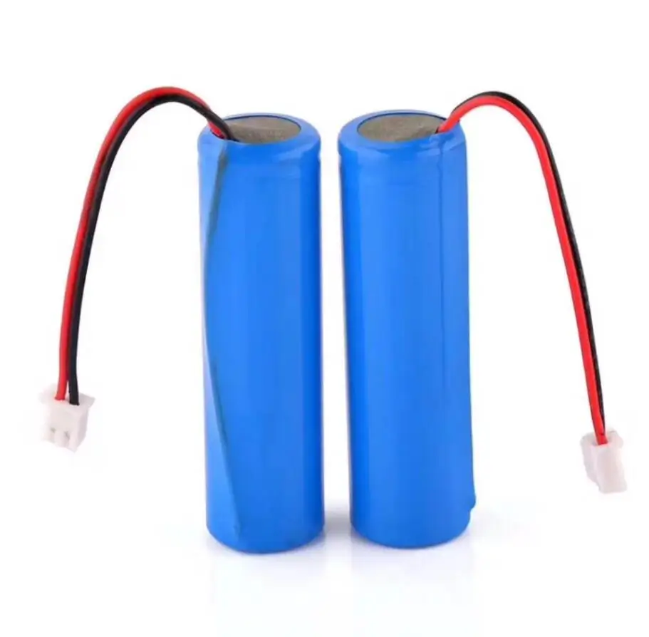 Rechargeable Lithium Ion 1S1P 3.7V 18650 2200mah Battery High Power Density 12 Months 50G with PCB and Connector Wires CN;GUA