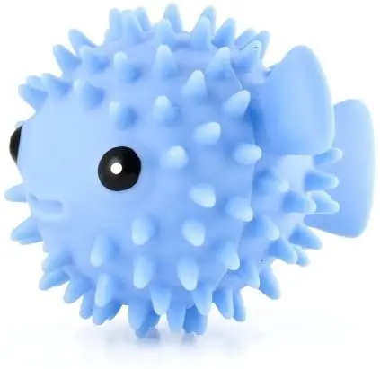 reusable PVC natural golden fish dryer ball