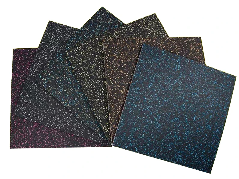 
10 mm gym center shock absorbing rubber with EPDM Granules flooring 