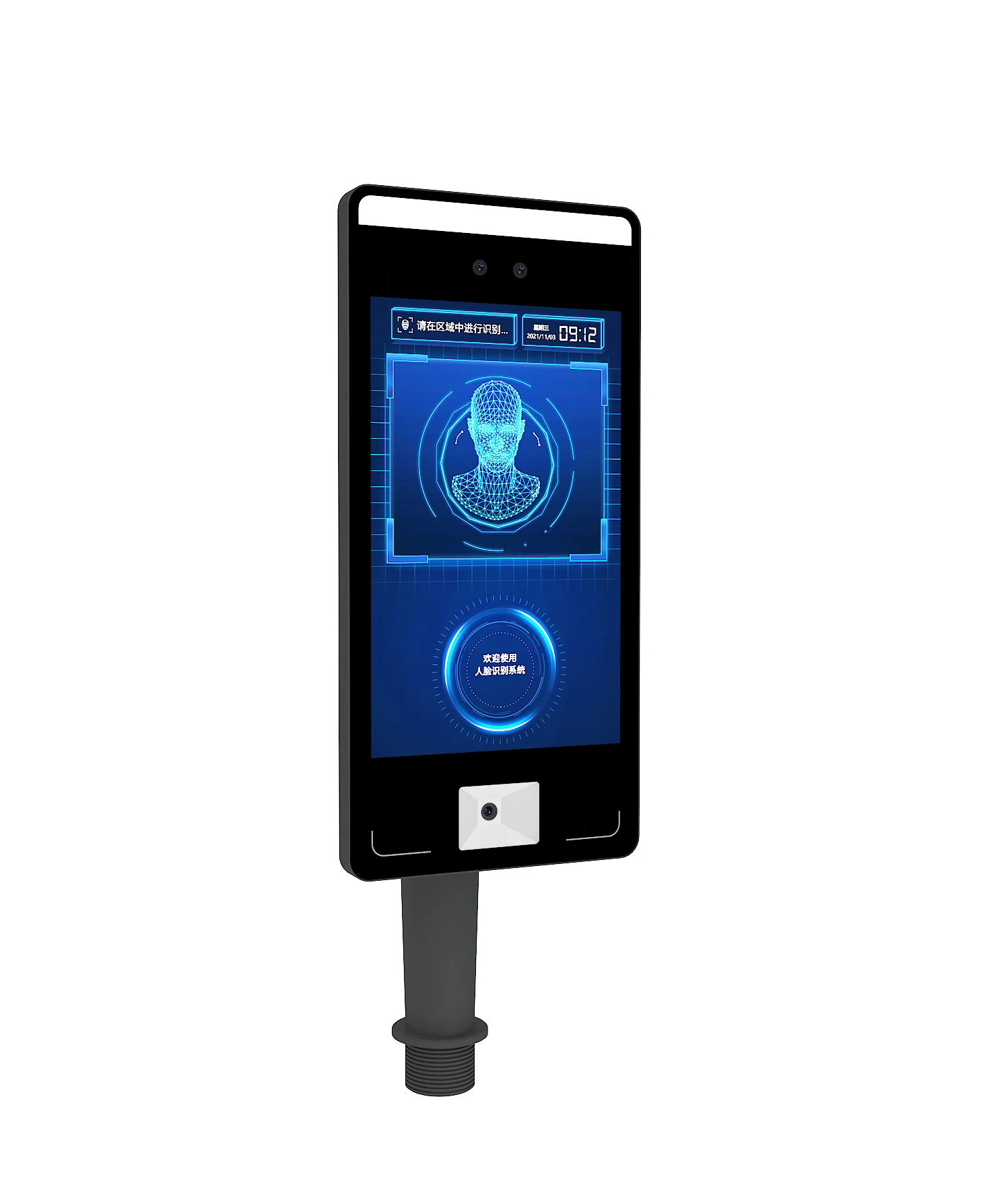 Топ-спонсорский список F6CS, контроль доступа и времени, Бесконтактный терминал распознавания лица, настенный