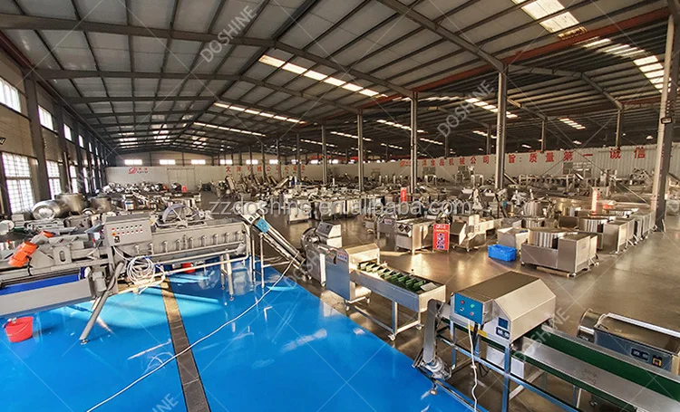 Full automatic potato crisps cassava slice production line snack potato crisps frying processing line chips making machine