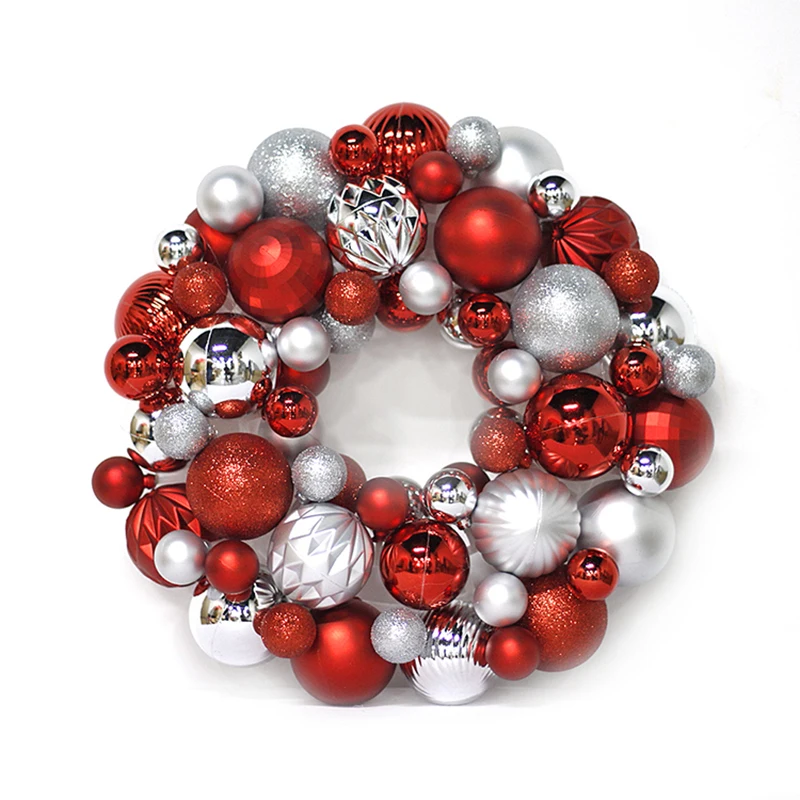 Metal garland supplies wholesale wreath frame for new year party decoration