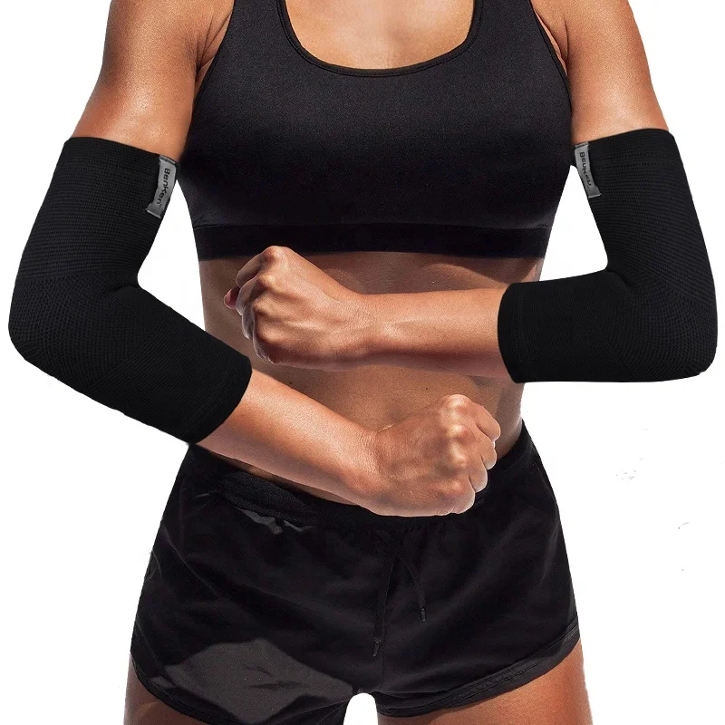 Benken Elastic Elbow Brace Arm Compression Sport Support Elbow Protective Pads Adult Guard Protector Elbow Sleeve