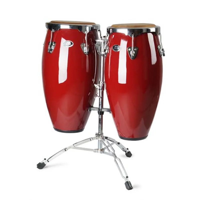 Материал музыкального перкуссионного инструмента Double Congas с подставкой (стекловолокно)