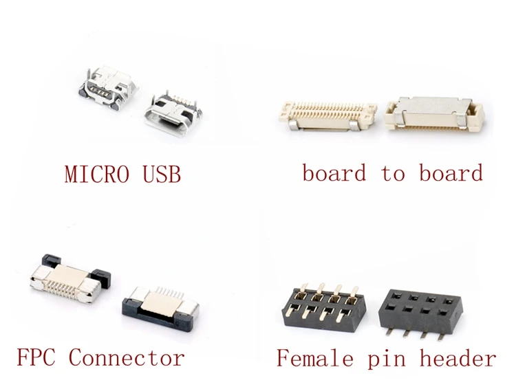 2.54MM Pitch Gold Flash 14P Double Row SSM-107-F-DH-LC  Samtec Connector