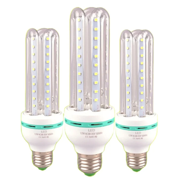30w 3U led energy saving light bulb, b22/e27 led corn light, smd 2835 led bulb lamp corn