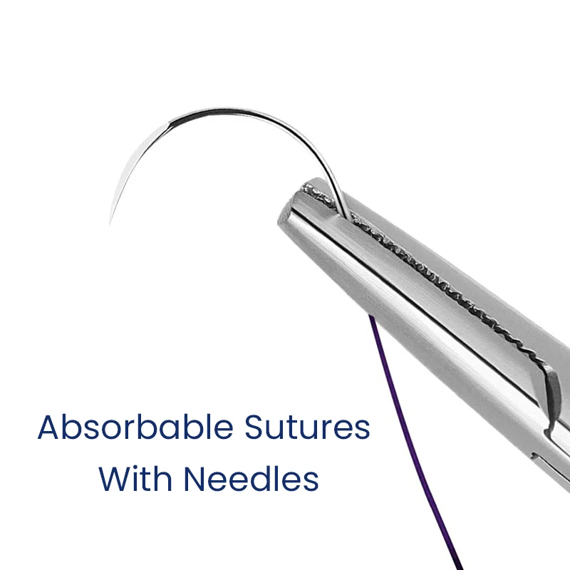 China manufacturer new disposable synthetic absorbable medical surgical sutures
