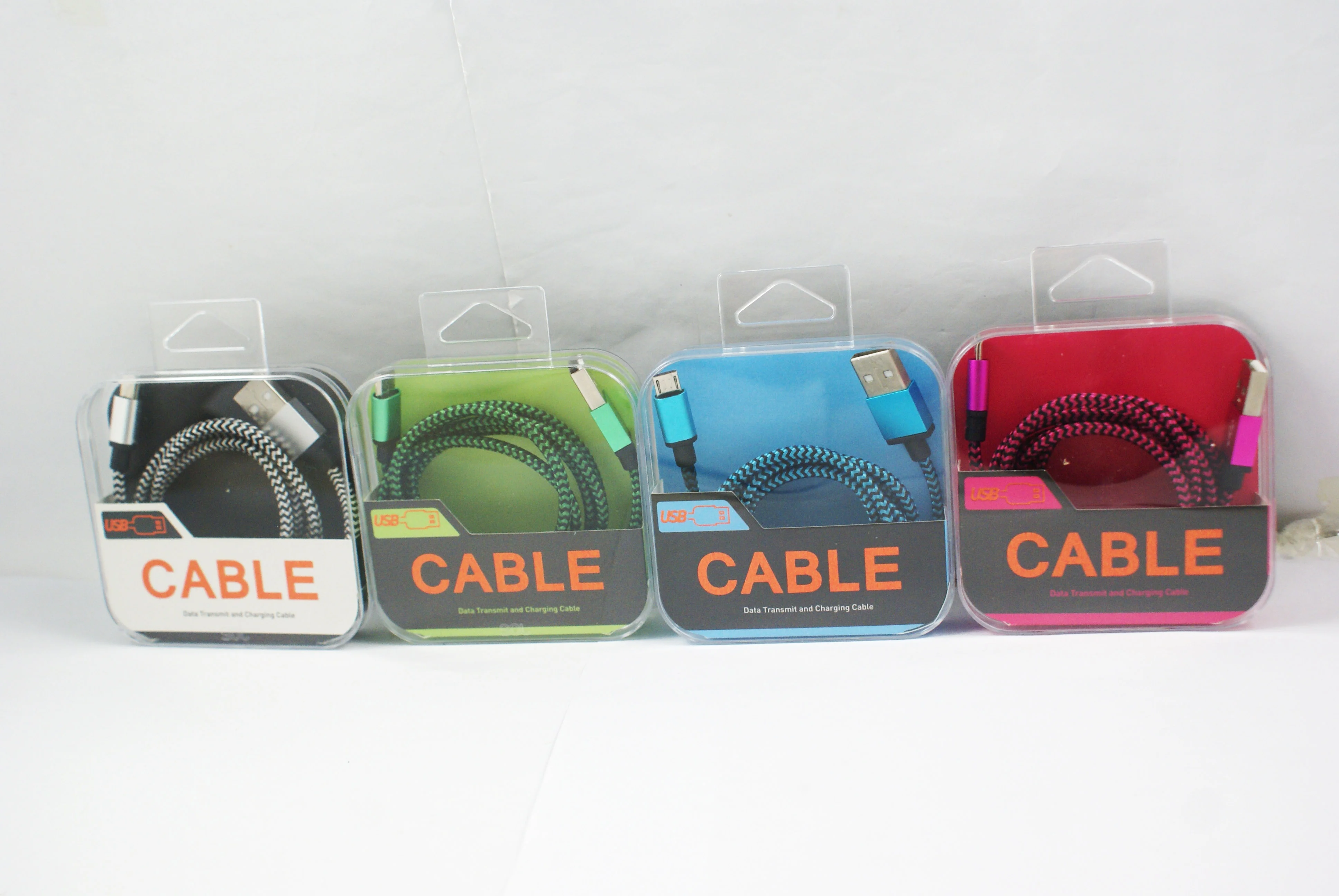 High Speed Phone Charging Cables Type c Fast Cable Nylon Braided Micro Usb Data Cable for Iphone Charger 2022 New Products