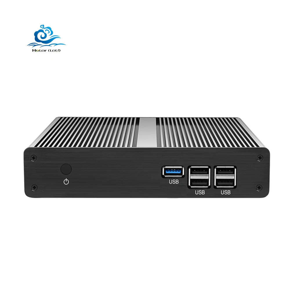  Mini In-tel Ce-leron J1800 Pen-tium N3510 четырехъядерный Hd Vga домашний сервер Win7 безвентиляторный настольный