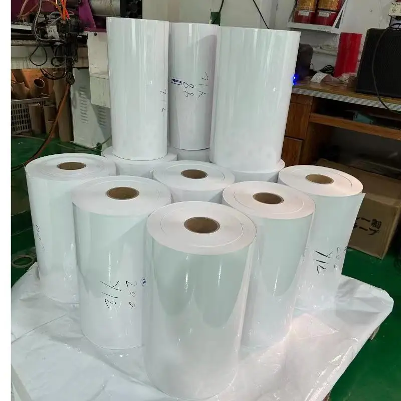 Qinyu opaque window 80 micron uv lamination 60cmx100m rejection removable car phone film roll