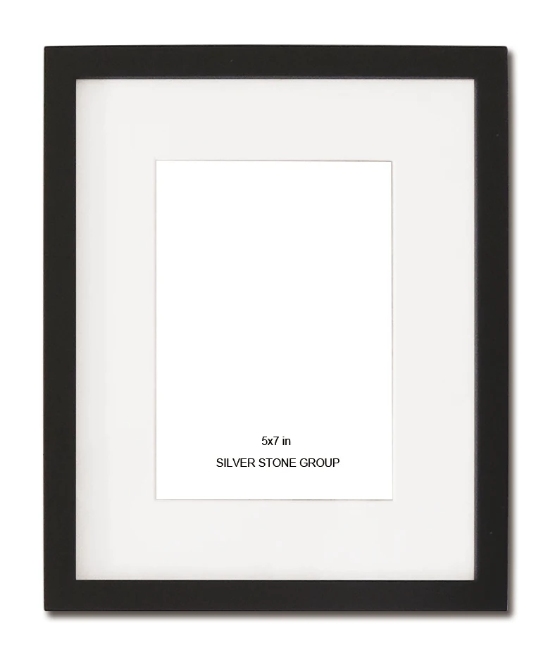 A4 Family style black wooden picture 8x10 photo  frames