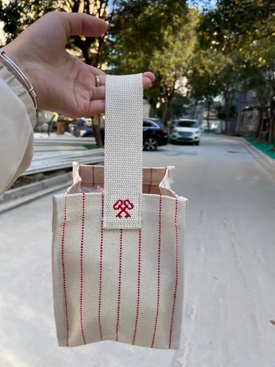 ins 2020 new style lunch tote bag canvas shopping bag
