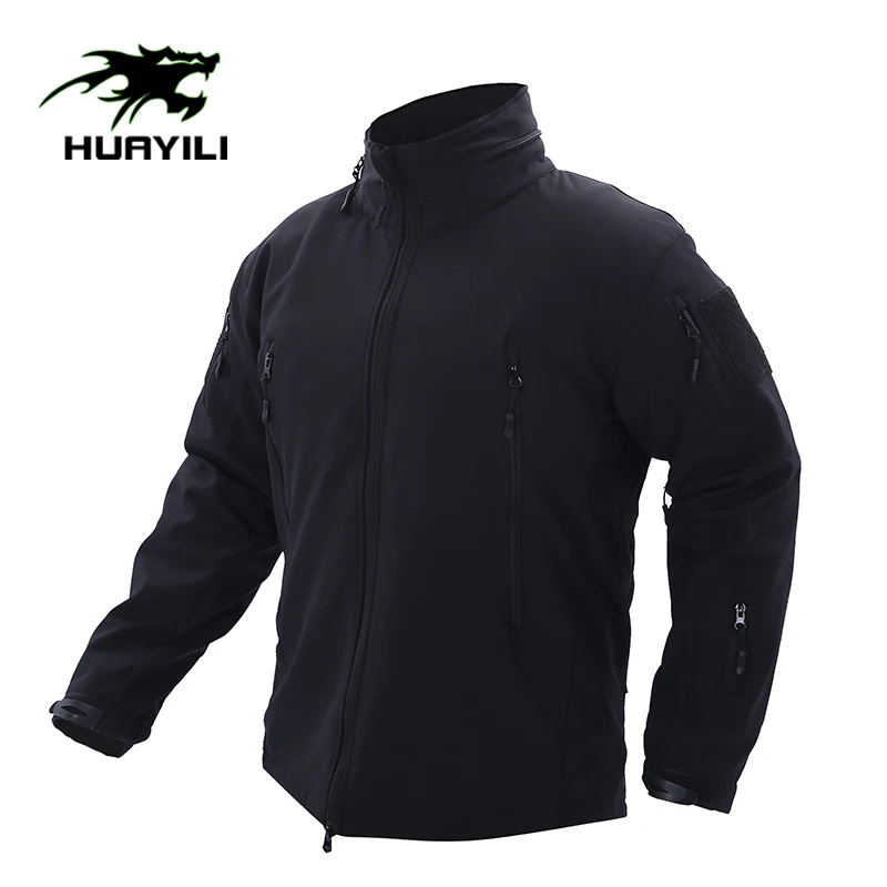 HUAYILI Custom Guard Training Security Work Wear Uniforms Sets Tear Proof Combat Jacket Cargo Pants Men Tactical Clothing