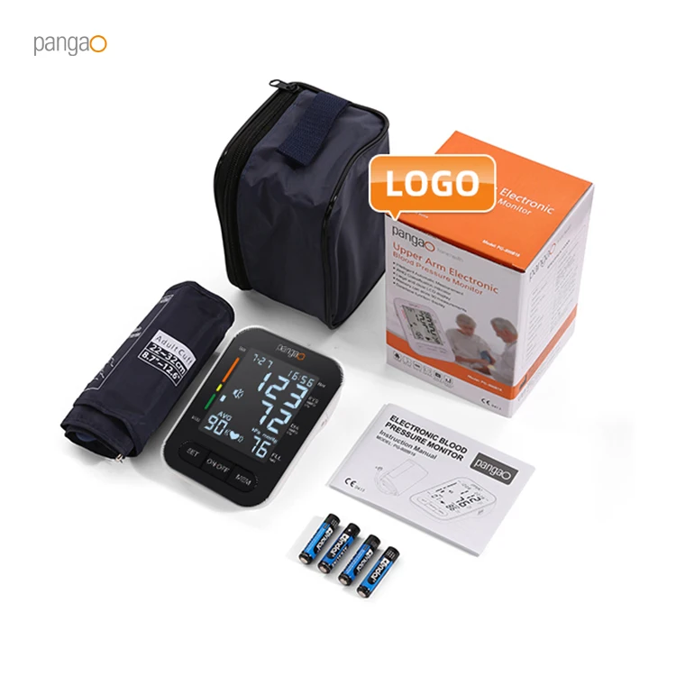 Wholesale Factory Price Electronic Digital Ambulatory Heart Rate Blood Pressure Meter Monitor