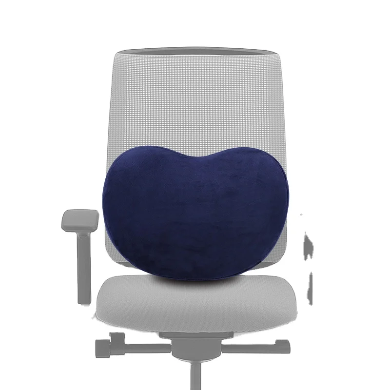 Bamboo charcoal core Lumbar Pillow Office School Chair Memory Foam Back Posture Pillow