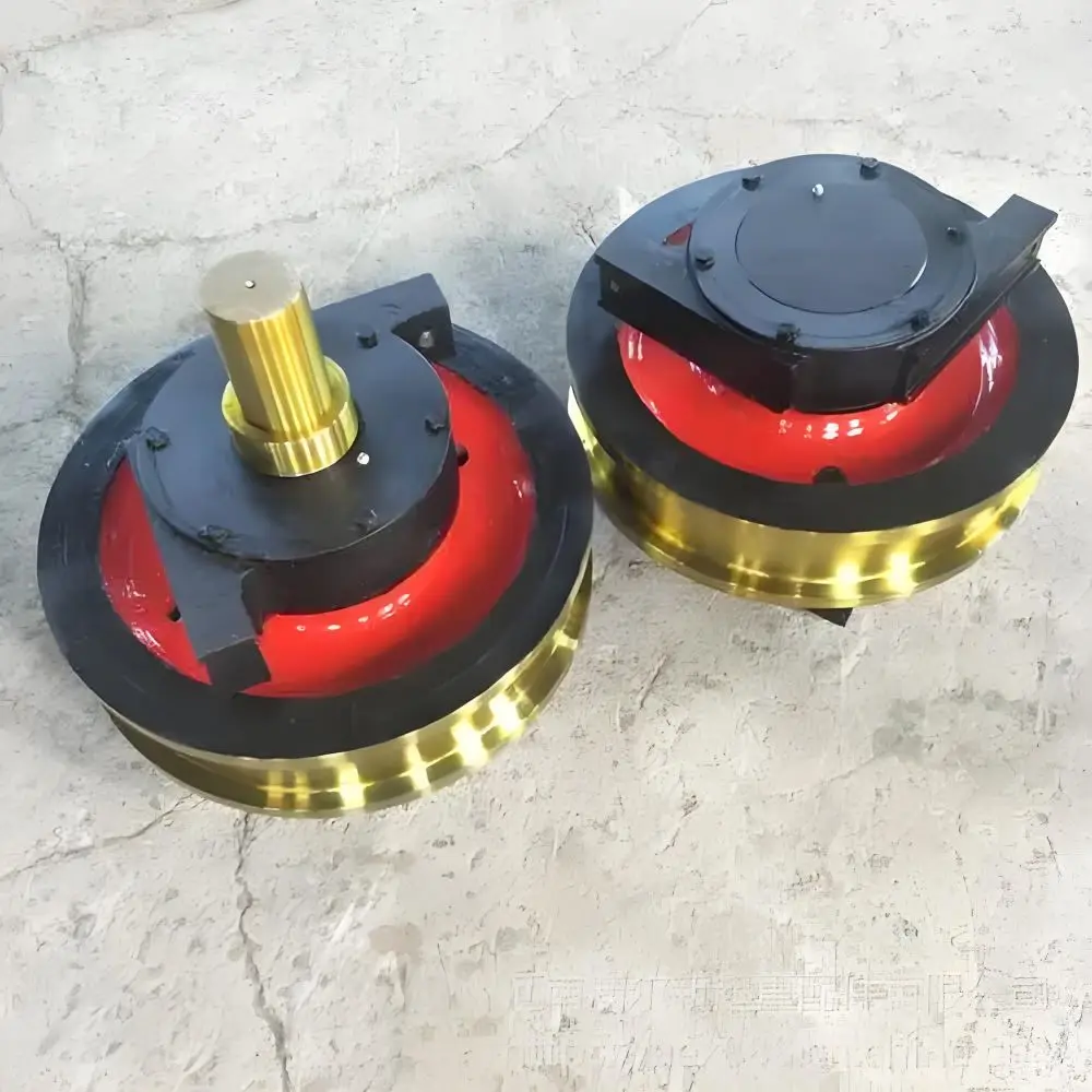 Special wheel set for single beam gantry crane wheels crane parts customized