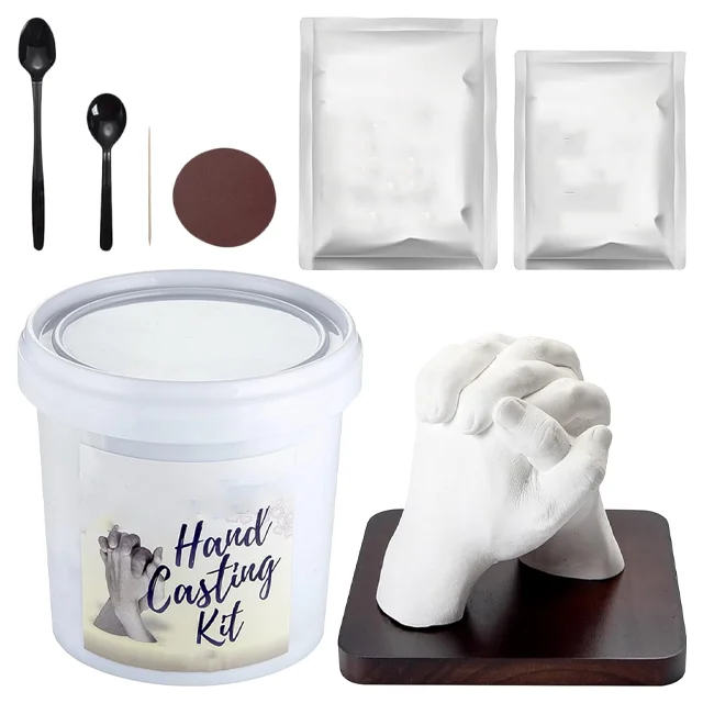 Wholesale 3d hand casting kit alginate impression powder hand mold casting kit couples