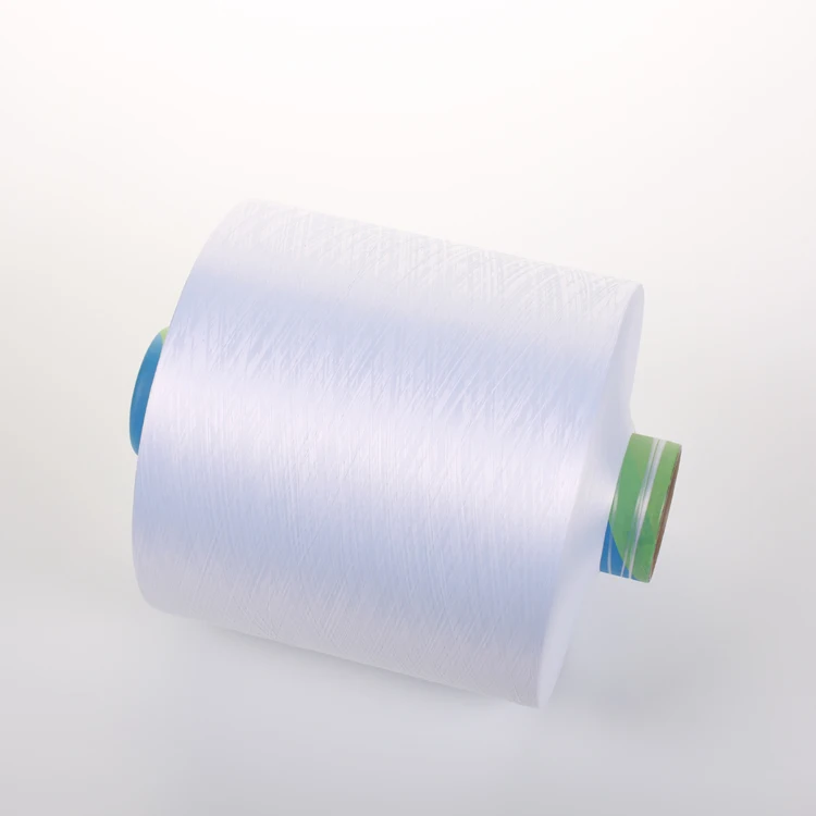 HUALIER AA grade 300D/96F Semi dull Optical White DTY polyester textured yarn