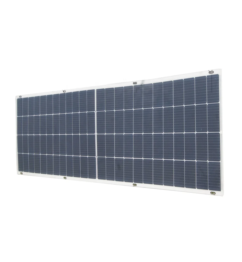 Outdoor Thin Film Lightweight ETFE 33V 340W Shingled Flexible Solar Panel