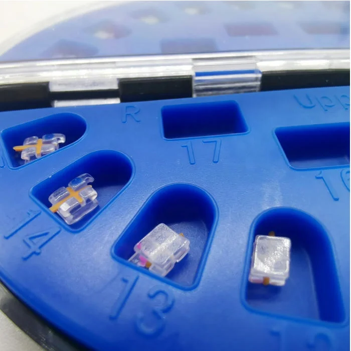 RS Medico New Dental Products invisible orthodontic brace Hooks 345 Dental Sapphire Brackets Price