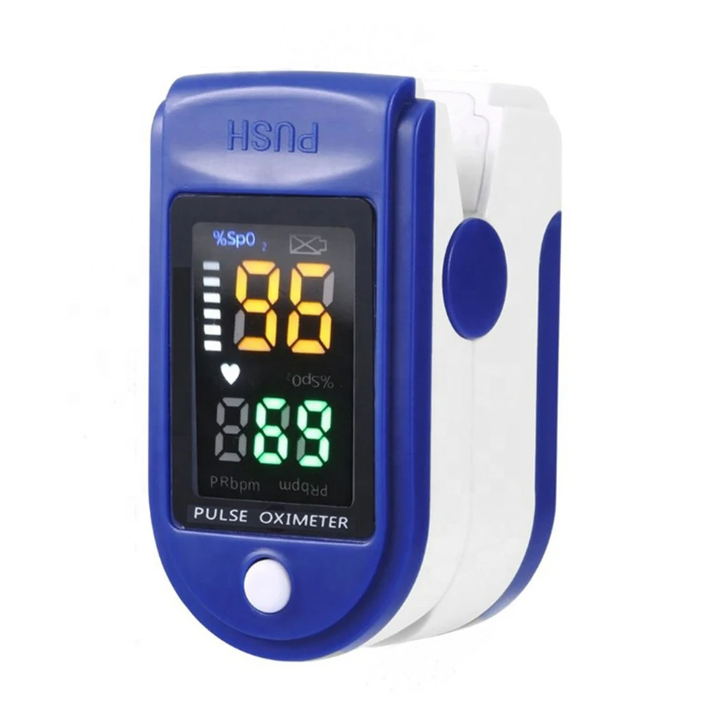 Finger Pulse Oximeter Oxygen Saturation Monitor - Pulse Ox Fingertip o2 Monitor for Pediatric and Adult CMS-50DL