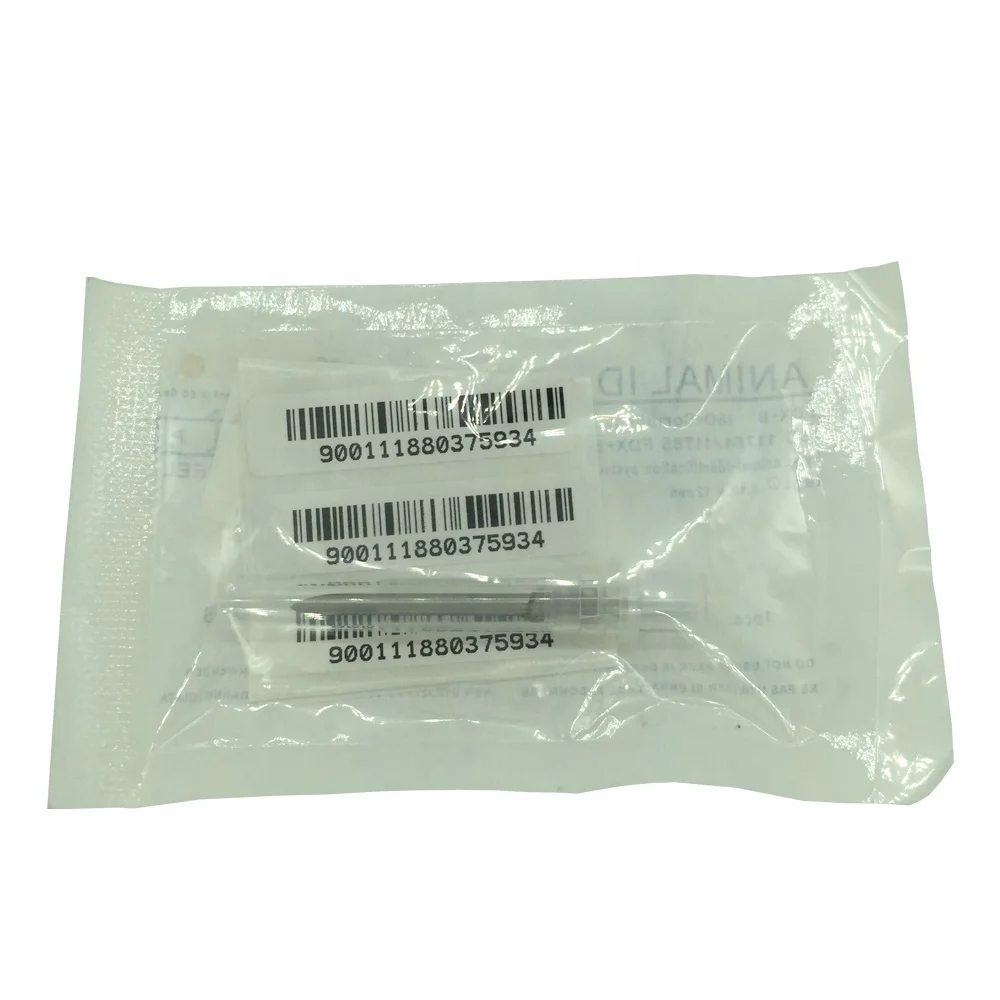 RFID Wholesale ICAR 134.2Khz Em4305 Pet Microchip Syringe Dog Microchip For Identification